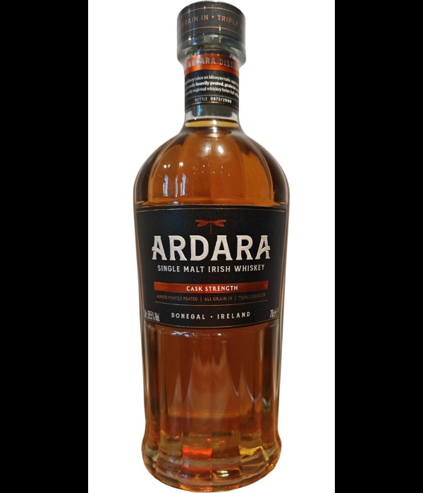 Ardara Single Malt Irish Whiskey Cask Strength bij t Bockje in Bathmen