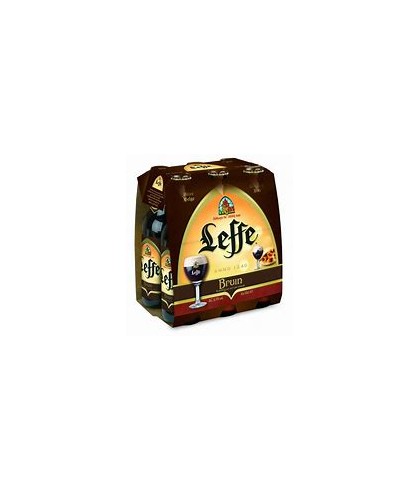 Leffe Bruin, bier bij slijterij t Bockje in Bathmen