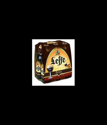 Leffe Bruin, bier bij slijterij t Bockje in Bathmen