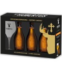 Fles St. Hubertus Geschenkverpakking, bier, op voorraad bij slijterij ’t Bockje in Bathmen