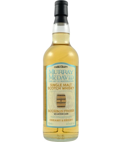 Fles Murray McDavid Cask Craft Dailuaine Bourbon Finish, single malt whisky, op voorraad bij slijterij t Bockje in Bathmen