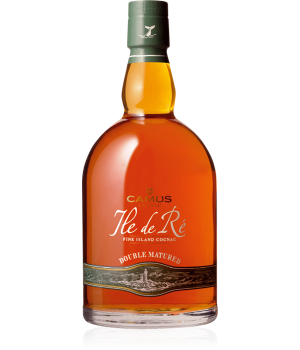 Cognac Camus Ile de Re Double Matured Island Cognac van Camus, op voorraad bij slijterij ’t Bockje in Bathmen