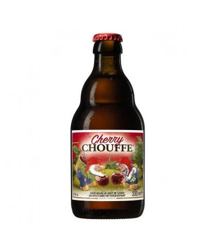 Brasserie d'Achouffe Chouffe Cherry, bier op voorraad bij slijterij t Bockje in Bathmen