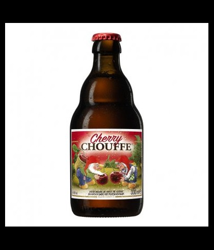Brasserie d'Achouffe Chouffe Cherry, bier op voorraad bij slijterij t Bockje in Bathmen