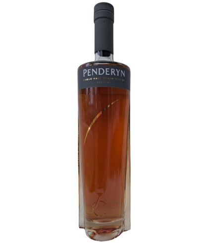 Fles Penderyn Faraday, whisky, op voorraad bij slijterij t Bockje in Bathmen