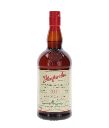 Fles Glenfarclas 2012 Christmas Edition, single malt whisky, op voorraad bij slijterij t Bockje in Bathmen