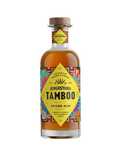 Fles Angostura Tamboo Spiced Rum, rum, op voorraad bij slijterij t Bockje in Bathmen