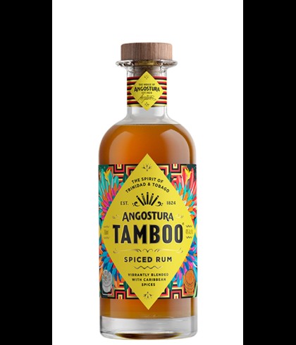 Fles Angostura Tamboo Spiced Rum, rum, op voorraad bij slijterij t Bockje in Bathmen
