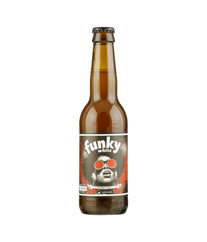 Brouwerij Fusie Funky White, bier op voorraad bij slijterij t Bockje in Bathmen