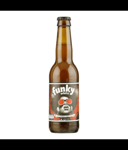 Brouwerij Fusie Funky White, bier op voorraad bij slijterij t Bockje in Bathmen