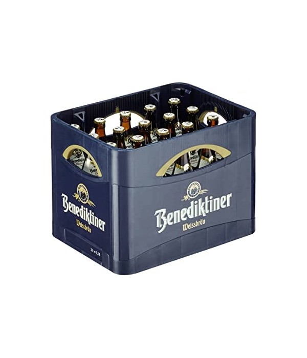 Benediktiner Weissbier Krat 20x50cl. bij t Bockje in Bathmen