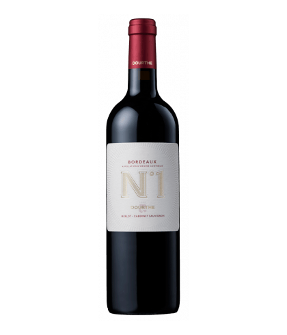 Fles Dourthe N° 1 Rouge, wijn op voorraad bij slijterij t Bockje in Bathmen