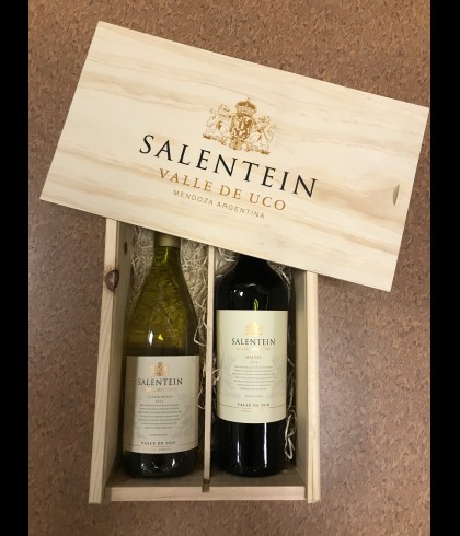 Geschenk Salentein Barrel Selection wijnkist, bij slijterij ’t Bockje in Bathmen