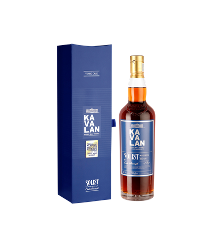 Fles Taiwanese single malt van Kavalan, op voorraad bij slijterij t Bockje in Bathmen