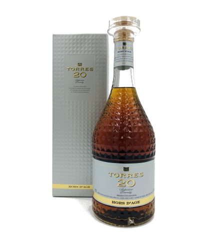TORRES Brandy 20 Years Old, bij slijterij t Bockje in Bathmen