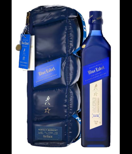 Geschenk Johnnie Walker Blue Label Ice Chalet Perfect Moment, bij slijterij ’t Bockje in Bathmen