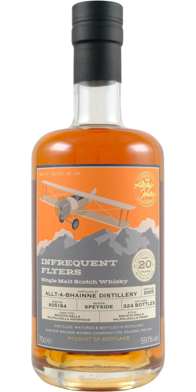 Fles enkel vat van bottelaar Infrequent Flyers, op voorraad bij slijterij t Bockje in Bathmen