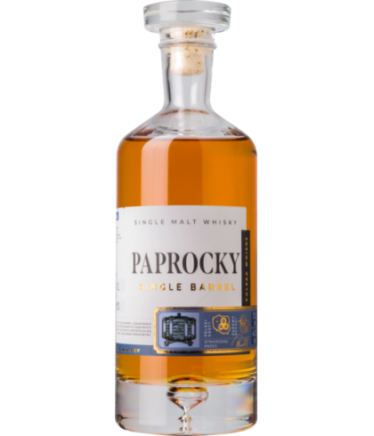 Fles Paprocky Single Barrel, whisky, op voorraad bij slijterij t Bockje in Bathmen