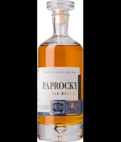 Fles Paprocky Single Barrel, whisky, op voorraad bij slijterij t Bockje in Bathmen