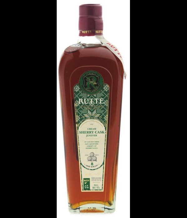 Rutte Cream Sherry Cask Jenever 8 jaar gerijpt bij t Bockje in Bathmen