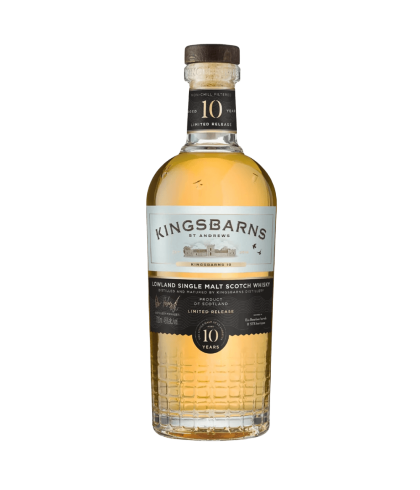 Fles Lowland single malt van Kingsbarns, op voorraad bij slijterij t Bockje in Bathmen