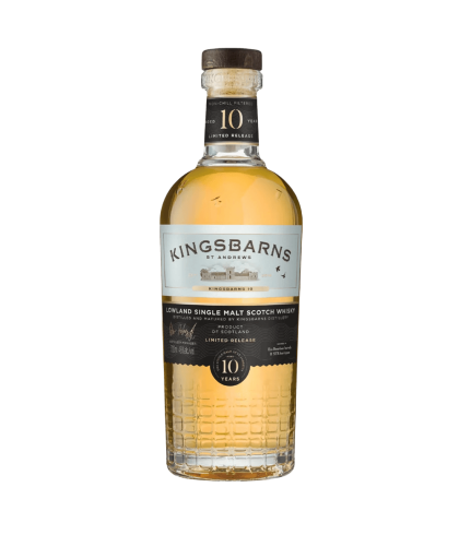 Fles Lowland single malt van Kingsbarns, op voorraad bij slijterij t Bockje in Bathmen