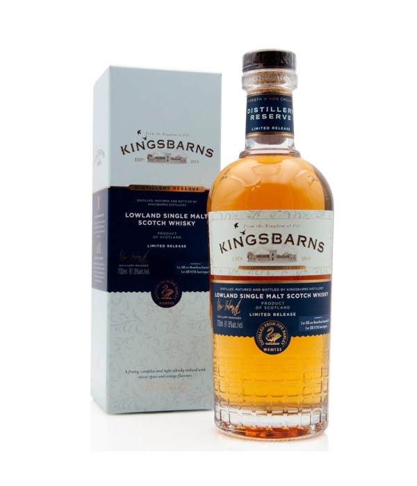 KINGSBARNS DISTILLERY RESERVE 2021 bij t Bockje in Bathmen