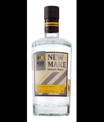 Fles Milk and Honey New Make, Israelische single malt whisky, op voorraad bij slijterij t Bockje in Bathmen