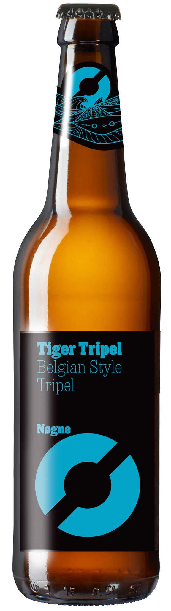 Fles Nøgne Ø Tiger Tripel, bier van Nøgne Ø, op voorraad bij slijterij ’t Bockje in Bathmen