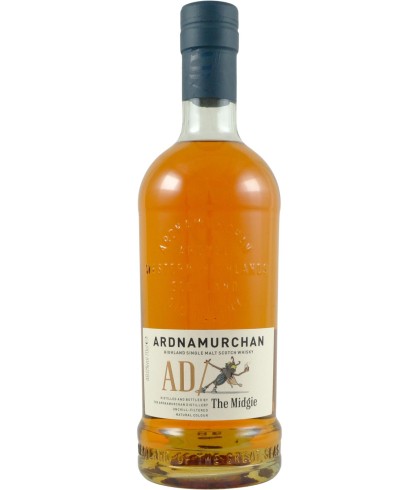 Fles Ardnamurchan The Midgie Batch 2, single malt whisky, op voorraad bij slijterij t Bockje in Bathmen