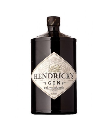 Fles HENDRICK GIN XL FLES 1,75 L, gin, op voorraad bij slijterij t Bockje in Bathmen