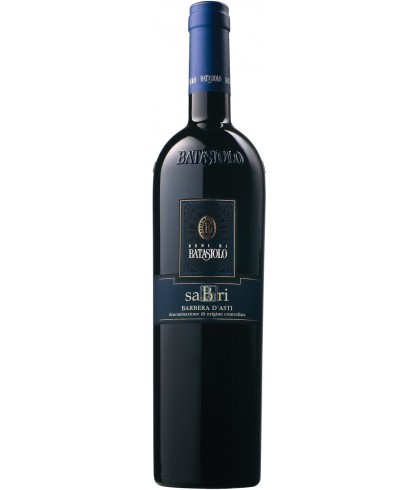 Fles Beni Di Batasiolo Barbera D' Asti Sabri DOCG, wijn op voorraad bij slijterij t Bockje in Bathmen