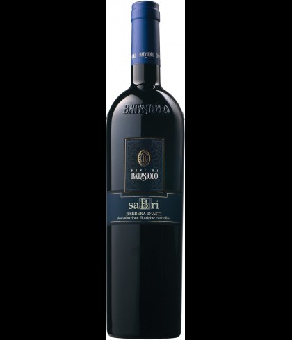 Fles Beni Di Batasiolo Barbera  D' Asti Sabri DOCG, wijn op voorraad bij slijterij t Bockje in Bathmen