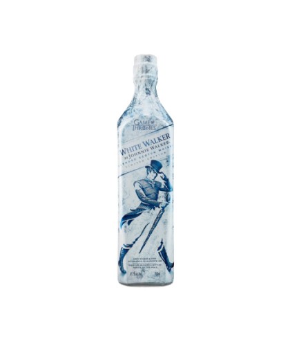 Fles blended Scotch van Johnnie Walker, op voorraad bij slijterij t Bockje in Bathmen