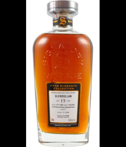 Fles Signatory Vintage Glendullan 15 Years Old 2009, whisky, op voorraad bij slijterij t Bockje in Bathmen