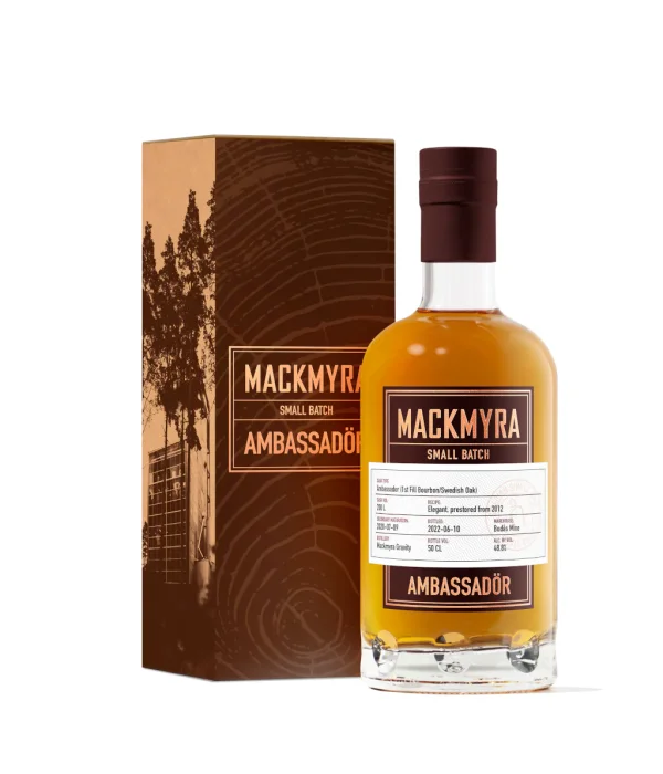 Mackmyra Ambassador Swedish Single Malt Whisky bij t Bockje in Bathmen