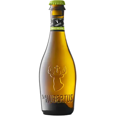Fles St. Hubertus Tripel Hop Citra, bier van St. Hubertus, op voorraad bij slijterij t Bockje in Bathmen