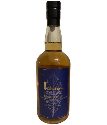 Fles Japanse whisky van Ichiro’s Malt, op voorraad bij slijterij t Bockje in Bathmen
