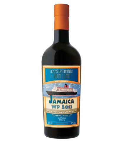 Fles Transcontinental Rum Jamaica 2013, rum, op voorraad bij slijterij t Bockje in Bathmen