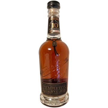 Templeton rye 10 years old single barrel bourbon