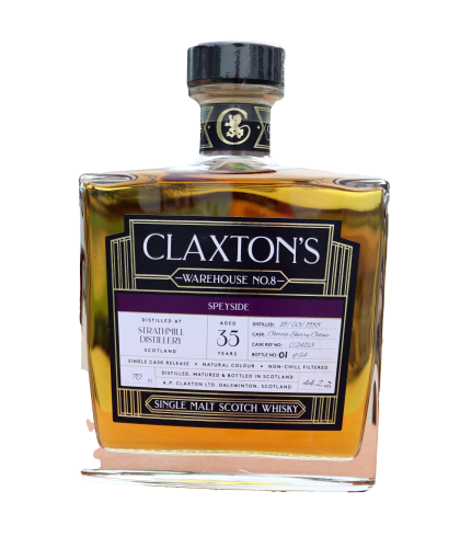 Fles Dalswinton Speyside 35 Years Old 1988, single malt whisky, op voorraad bij slijterij t Bockje in Bathmen