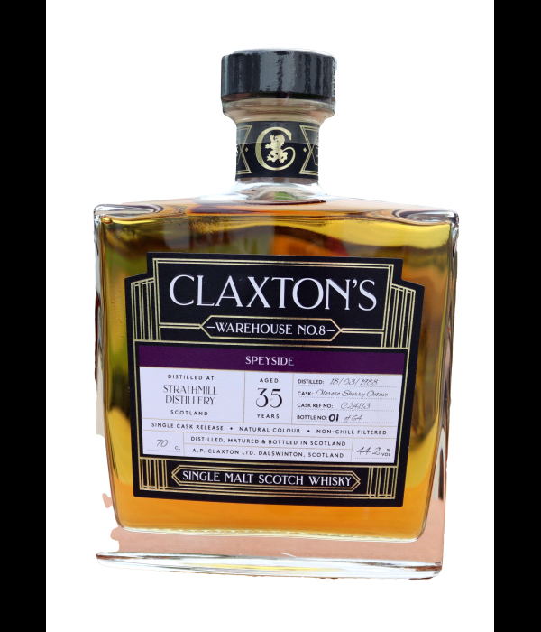 Claxton’s Dalswinton Warehouse No.8 Speyside 1988 35 Years Old bij t Bockje in Bathmen