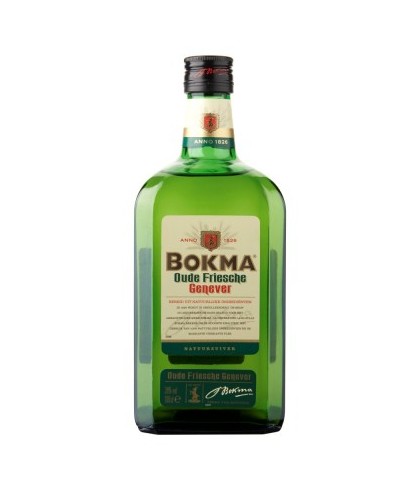Bokma Oude Genever vierkant 1L, jenever bij slijterij t Bockje in Bathmen