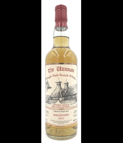 Fles The Ultimate Ballechin 2011 10 Years Old, single malt whisky, op voorraad bij slijterij t Bockje in Bathmen