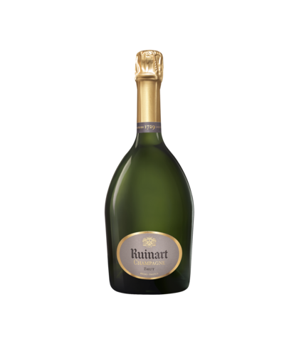 Fles Ruinart Champagne Brut, wijn op voorraad bij slijterij t Bockje in Bathmen