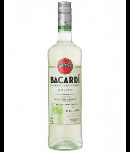 Bacardi Mojito, op voorraad bij slijterij t Bockje in Bathmen