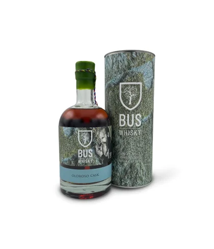 Fles BUS Whisky Master Distiller Edition Oloroso Cask, whisky, op voorraad bij slijterij t Bockje in Bathmen