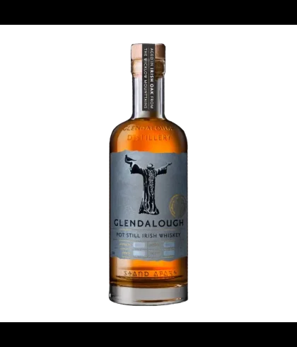 Fles Glendalough Single Pot Still, whisky, bij slijterij t Bockje in Bathmen