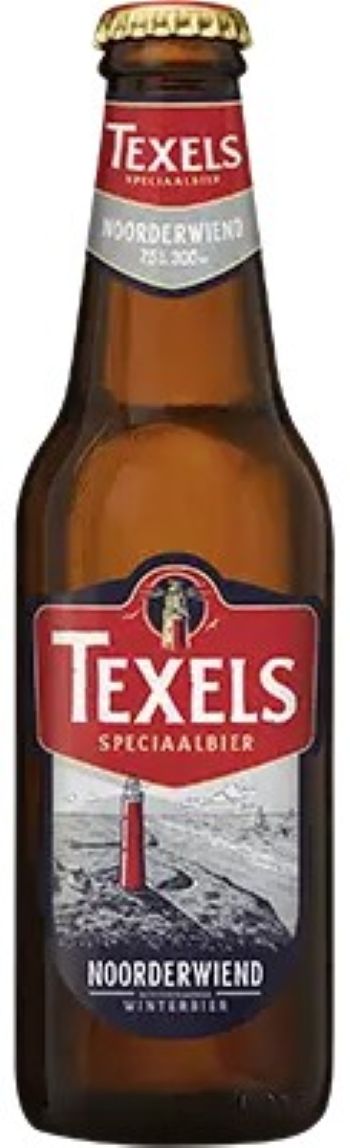 Fles Texels Noorderwiend, bier van Texels, op voorraad bij slijterij t Bockje in Bathmen