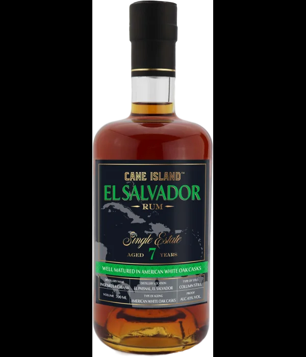 Cane Island El Salvador 7 Years Old Single Estate Rum bij t Bockje in Bathmen